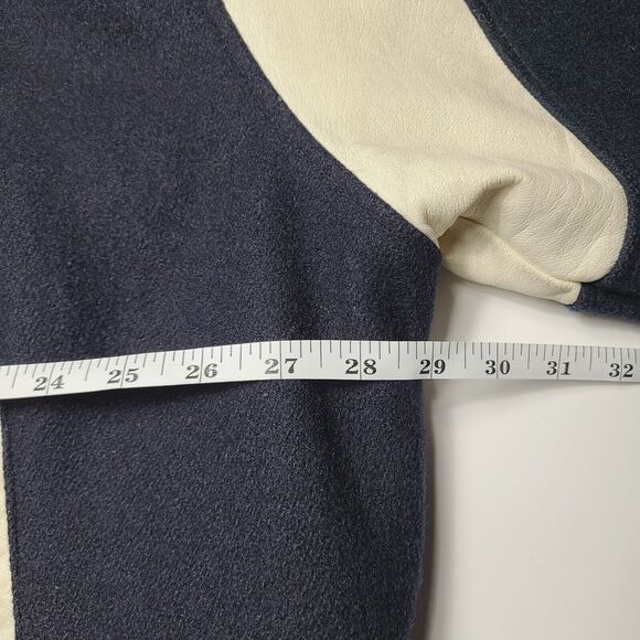 Vintage Chalk Line Michigan Wolverines Wool Varsity Letterman Jacket Size 2XL - Picture 9 of 11